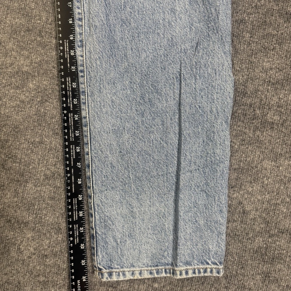 Vintage Lucky Brand Dungarees Jeans Men 30x34 Blue Baggy Gene Montesano USA Made - Picture 10 of 16